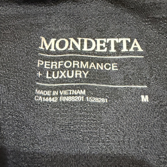 Mondetta Black Performance + Luxury Leggings - Picture 5 of 7